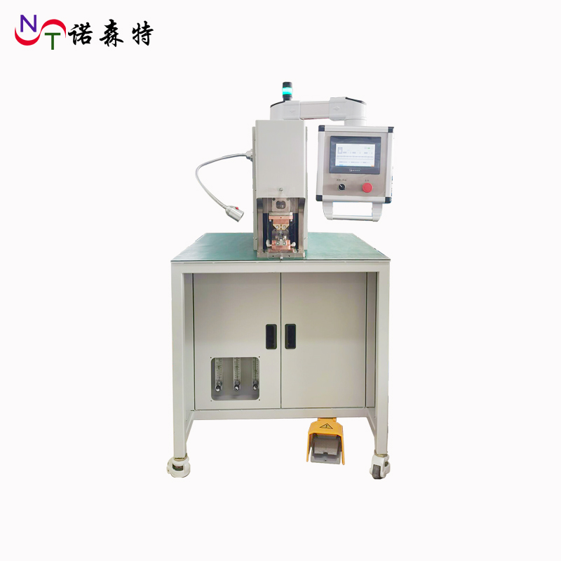 銅線壓方整形焊接機(jī)-汽車線束壓方形焊接